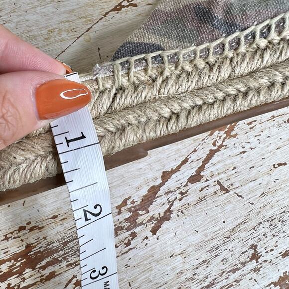 Splendid Camo Albany Espadrille Slide Sandals 9 - Picture 10 of 11